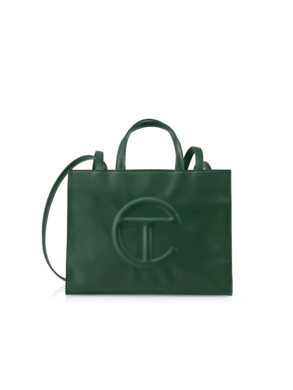 Telfar Forest Green Small Shopper Tote